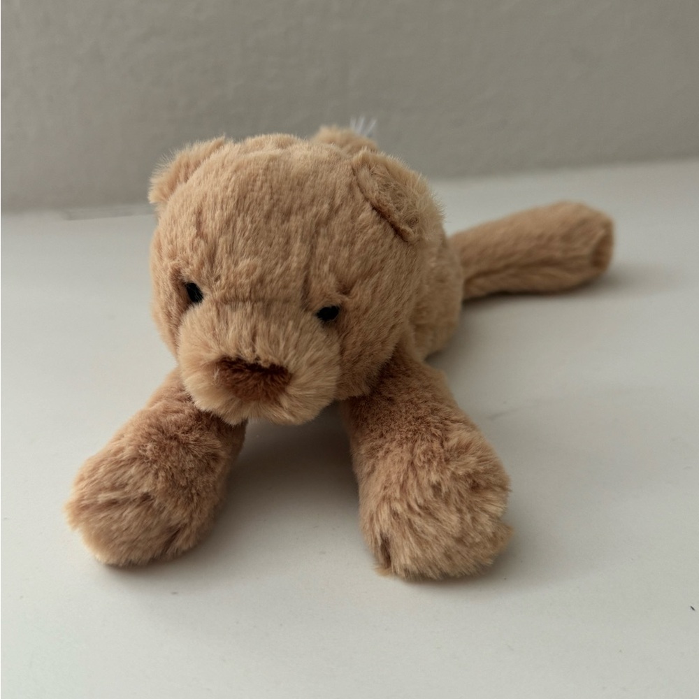 Authentic NWT Jellycat Smudge Bear Tiny Plush Stuffed Animal Sold Out Retired